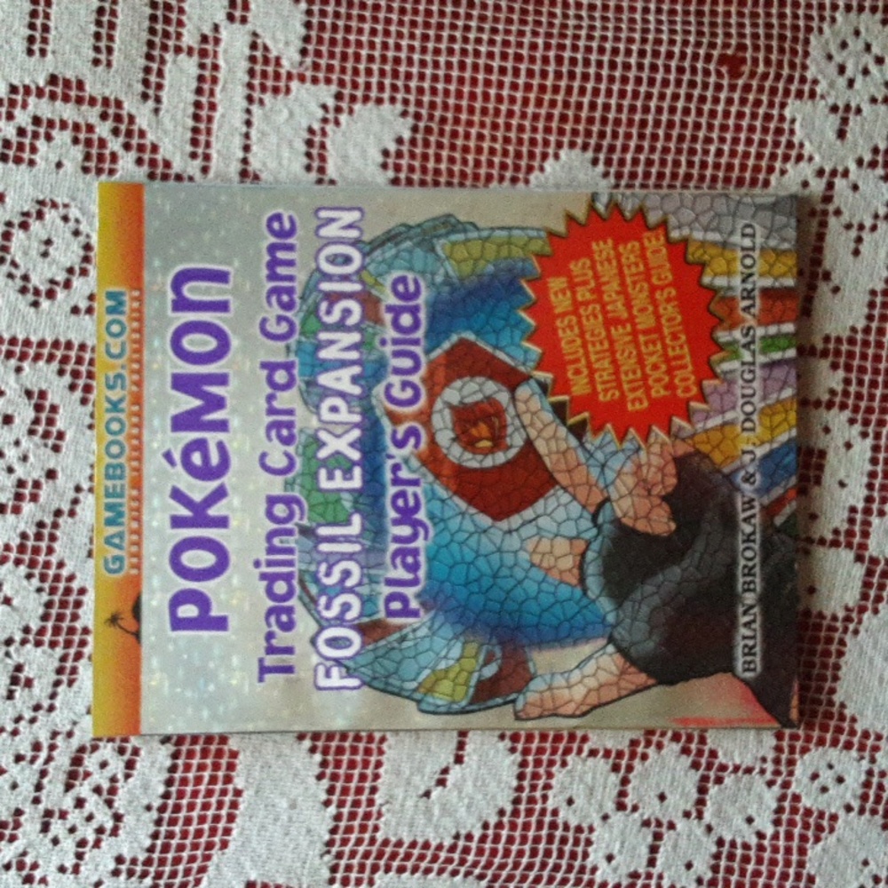 POKEMON Trading Card Game FOSSIL EXPANSION Player Guide BRAND NEW CONDITION